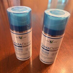 SOMADERM Transdermal Gel HGH 2 New Sealed Bottles